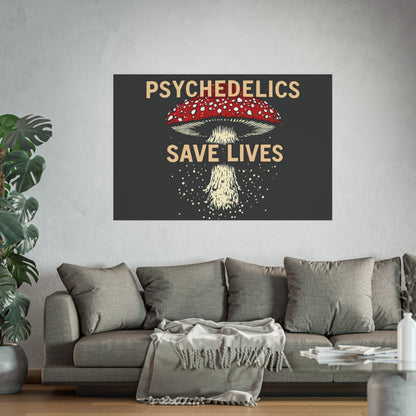 Psychedelics Save Lives Poster