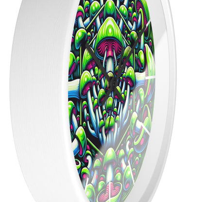 Mushroom Mystique 10" Wall clock #4