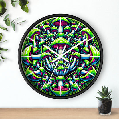 Mushroom Mystique 10" Wall clock #4