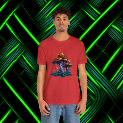 Eat Mushrooms, See the Universe Mushroom tee #1