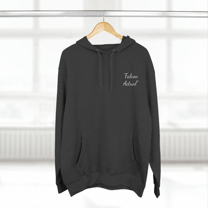 "Falcon Actual" Blue Falcon Hoodie