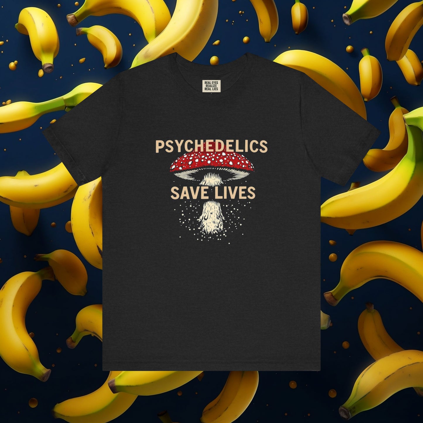 Psychedelics Save Lives – Amanita Mushroom Tee
