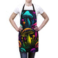 Neon Mushrooms Apron