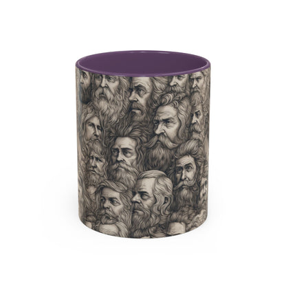 Bearded Geniuses Mug – Drink Like a Philosopher