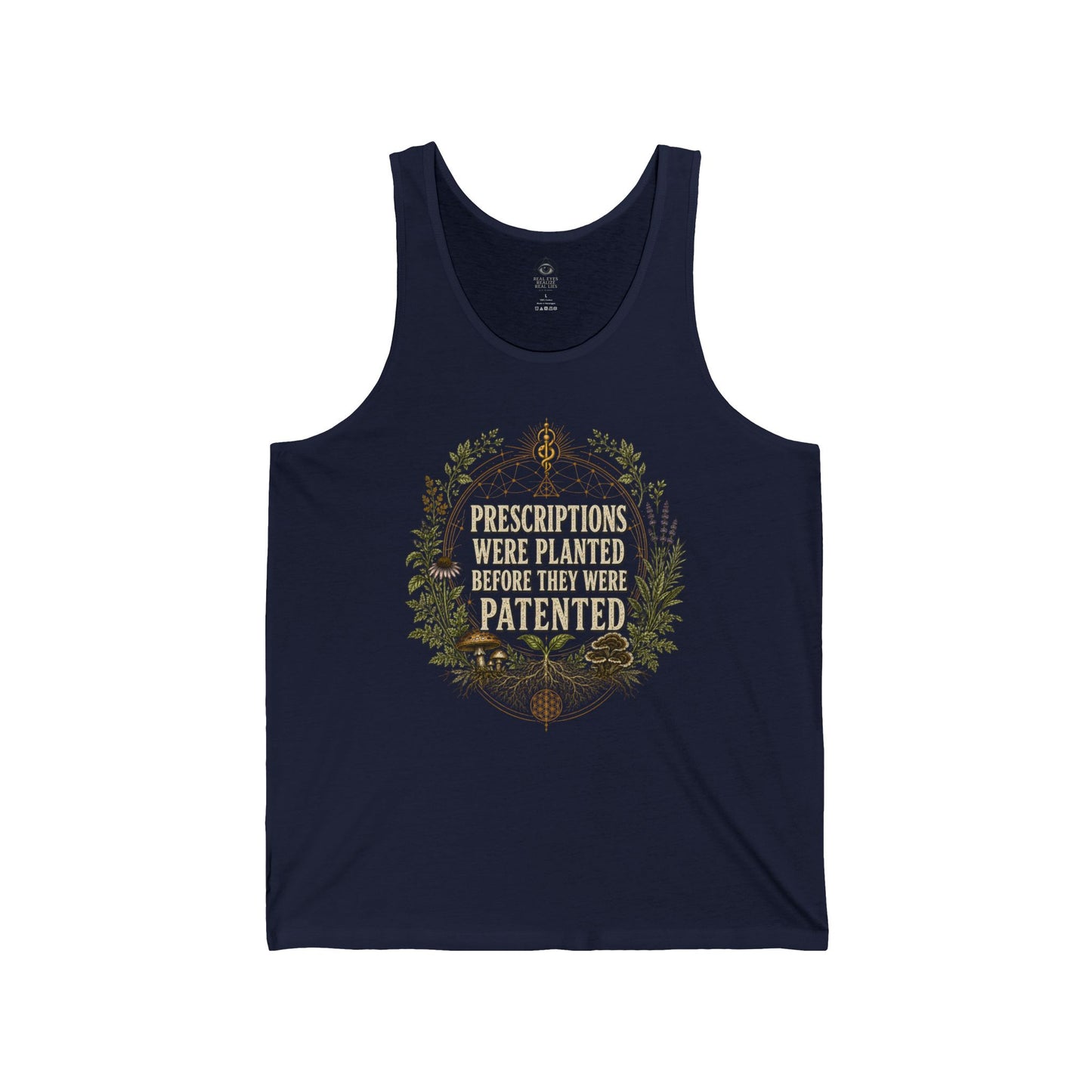 Prescriptions Were Planted Before They Were Patented Tank top