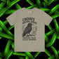 Crows Before Bros – Support Your Local Murder Tee