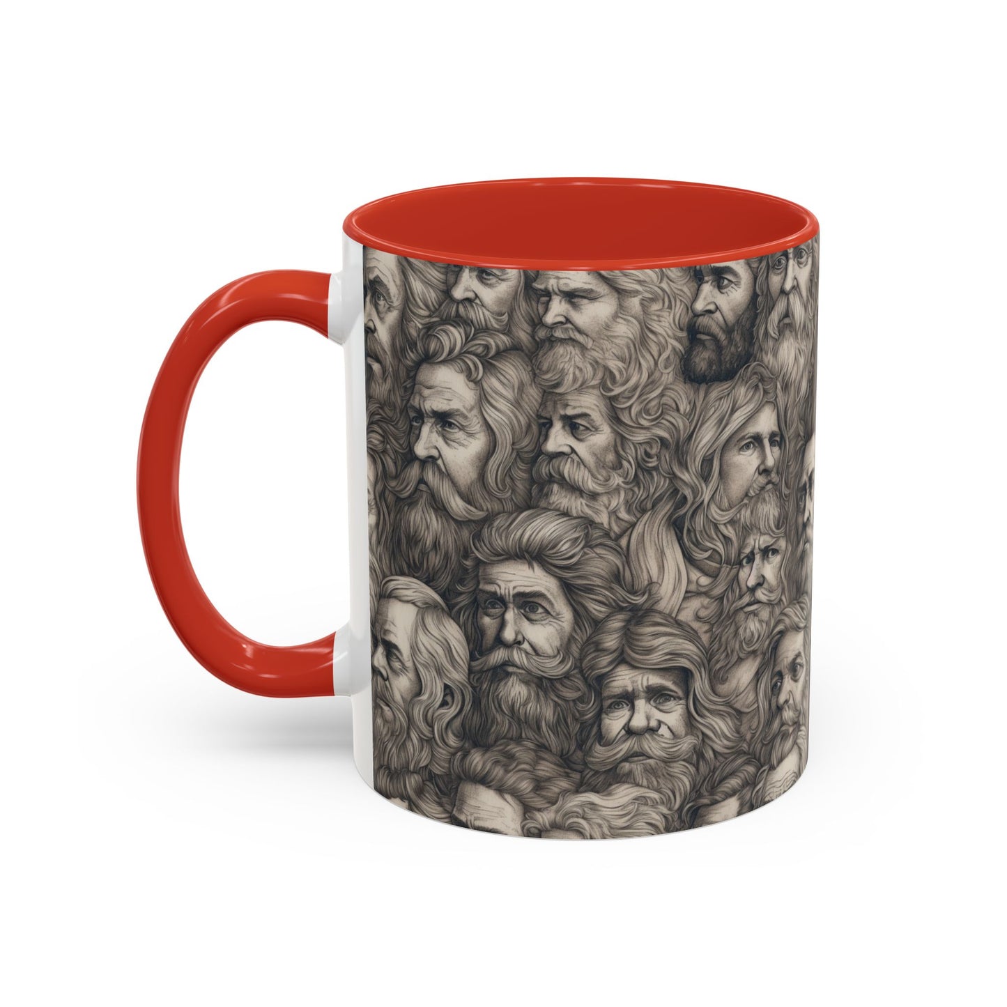Bearded Geniuses Mug – Drink Like a Philosopher