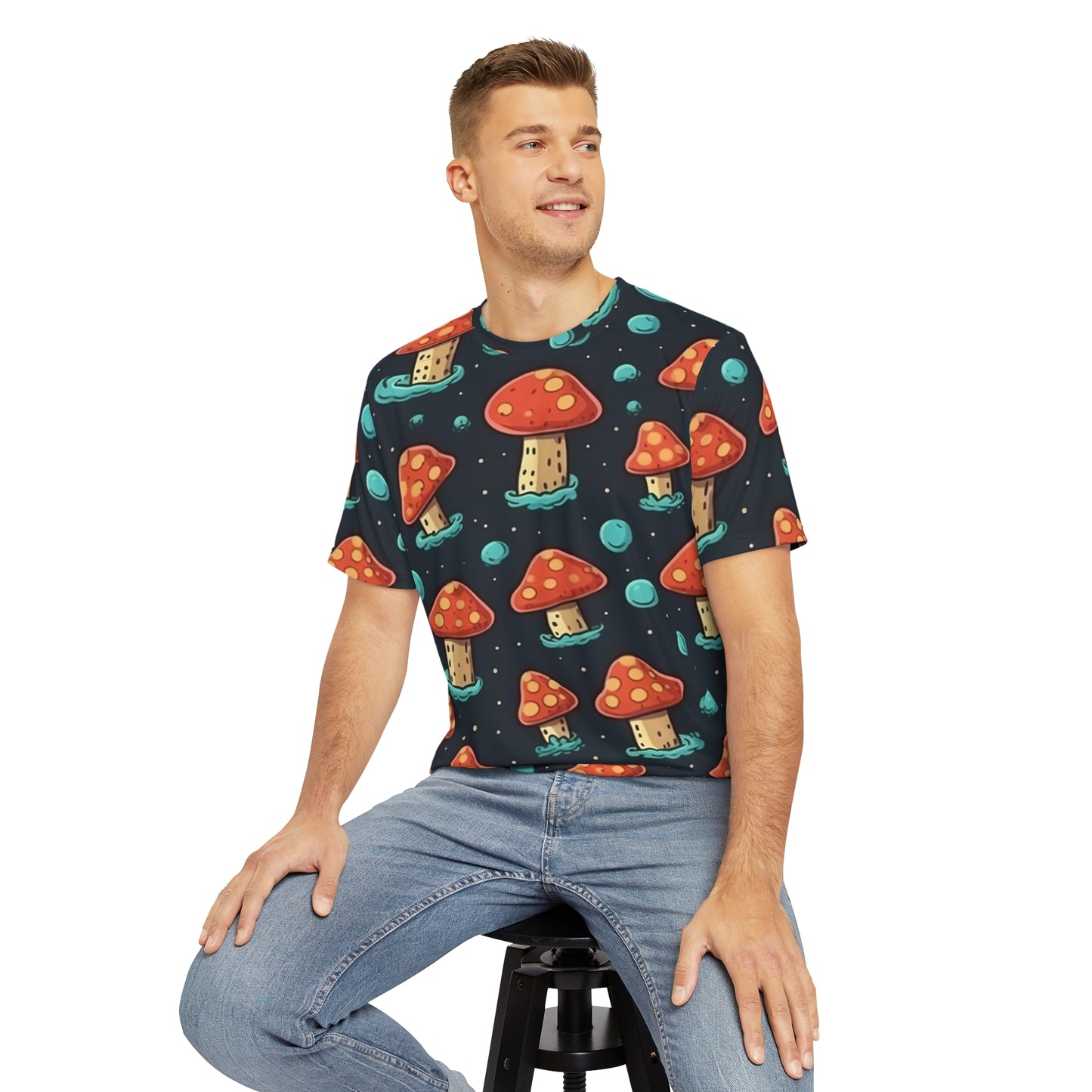 Mushrooms on Ice Tee