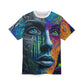 Transcendence Tee - Unisex Cut & Sew Shirt with Futuristic Biomechanical Design