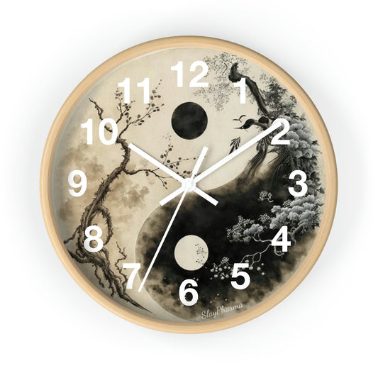 Duality Wall Clock #1 w/ numbers