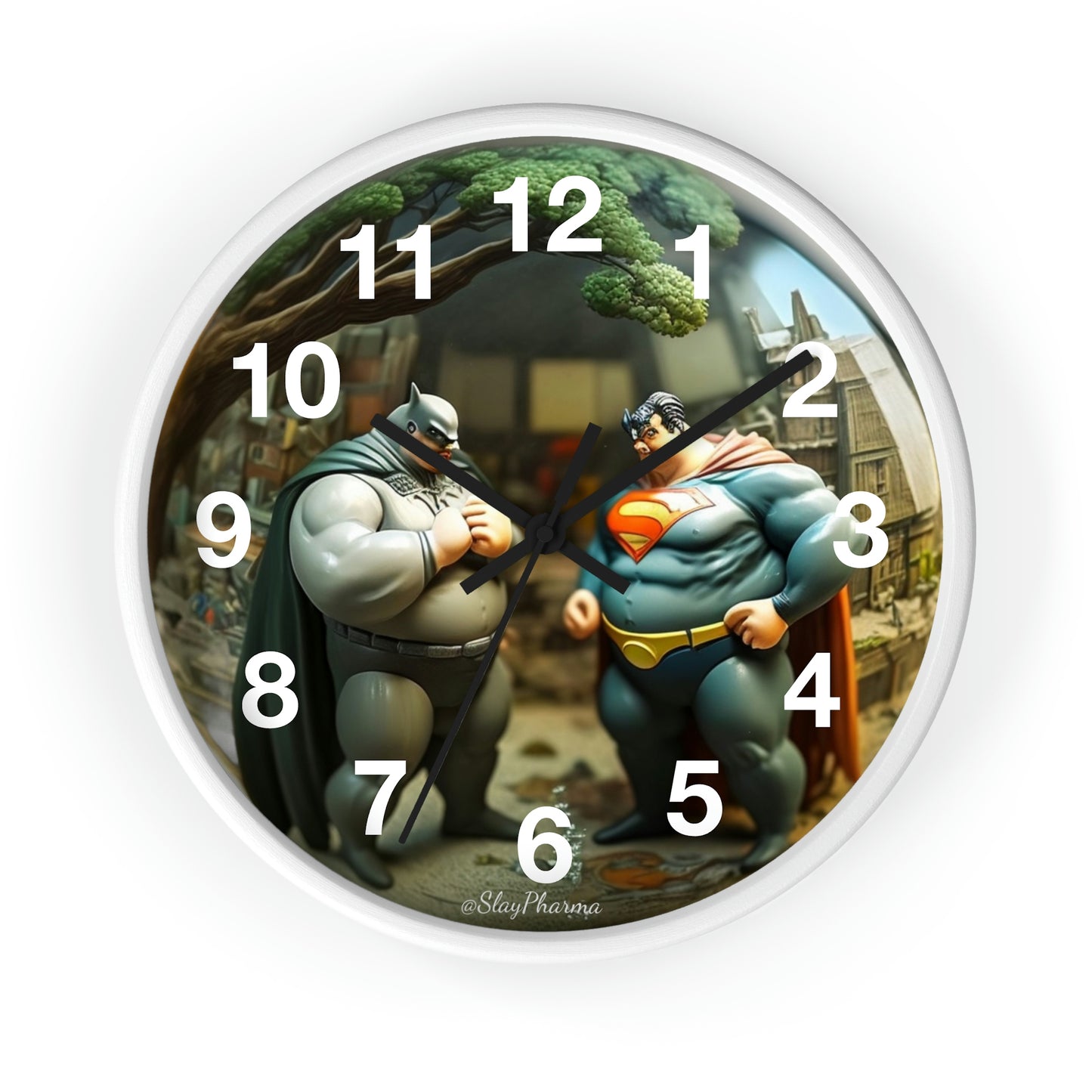 Other Worlds Wall Clock #5 w/ numbers