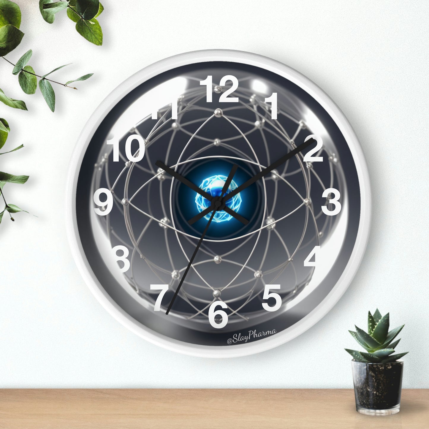 Atomic Wall Clock #2 numbers