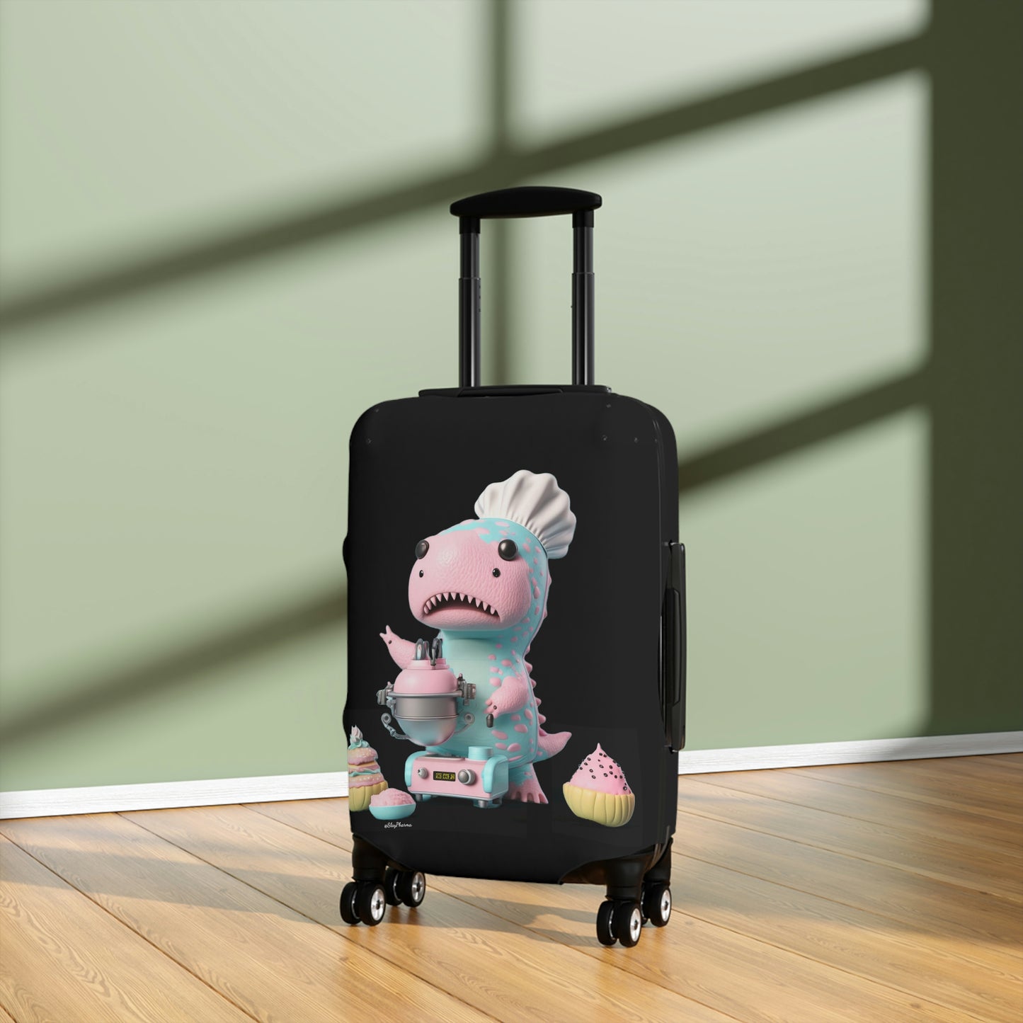 Dinosaur Baker Luggage Cover #4