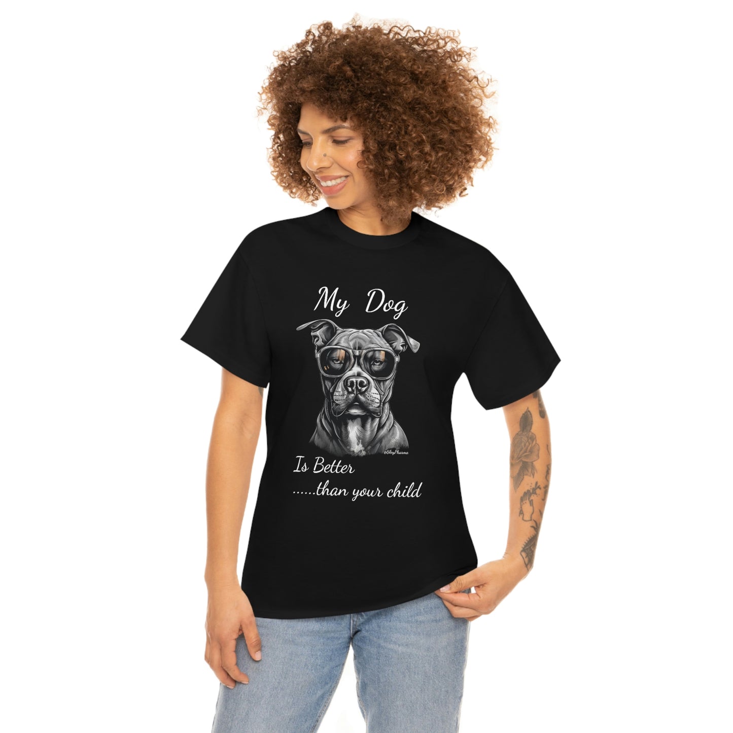 Pitbulls are better than kids Festival T-Shirt