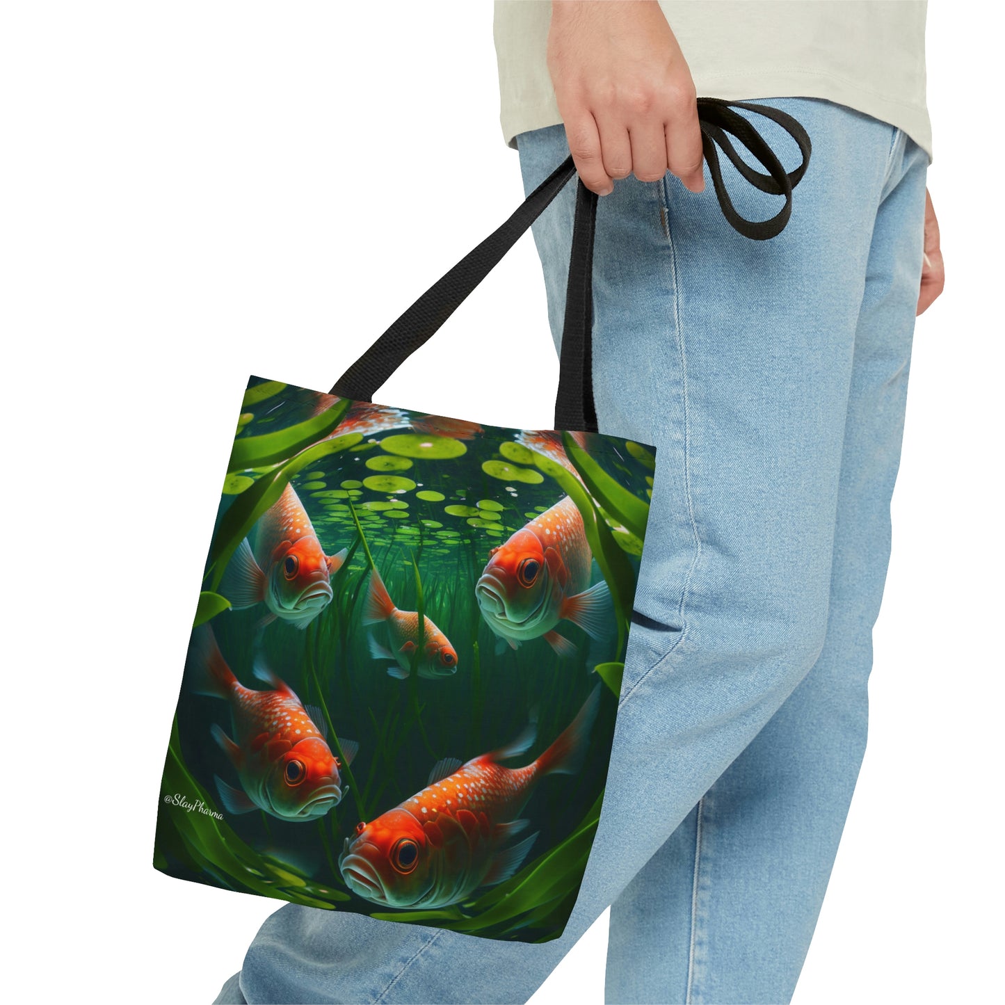 "Don't Play Koi with Me" Tote Bag