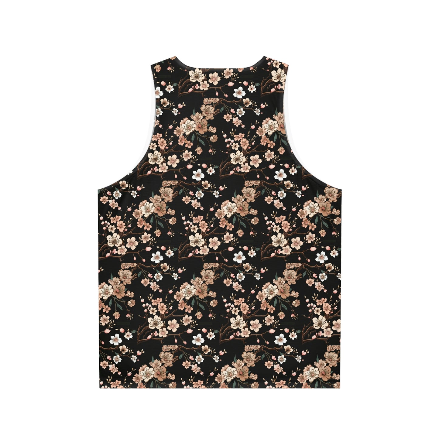 Mystic Samurai Cherry Blossom Tank Top