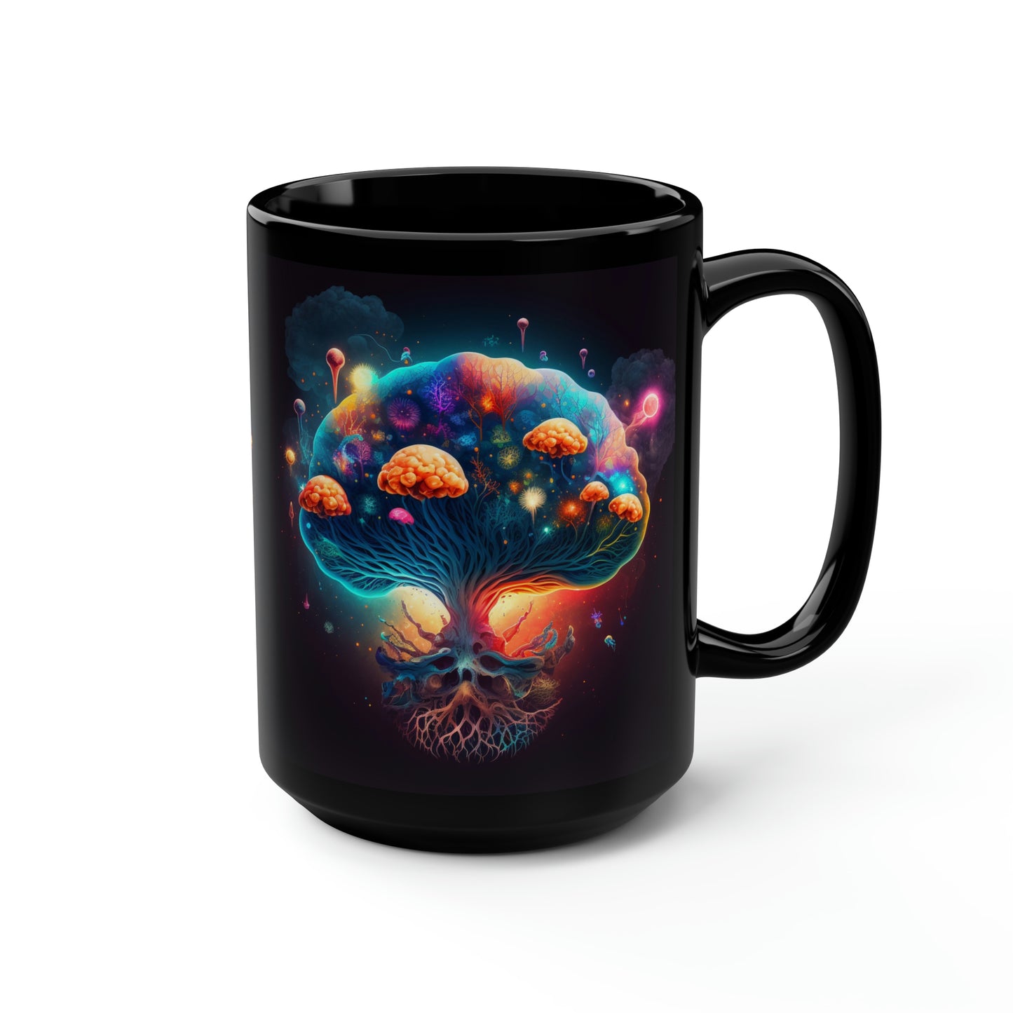 Mushroom Magic Mug #2, 15oz