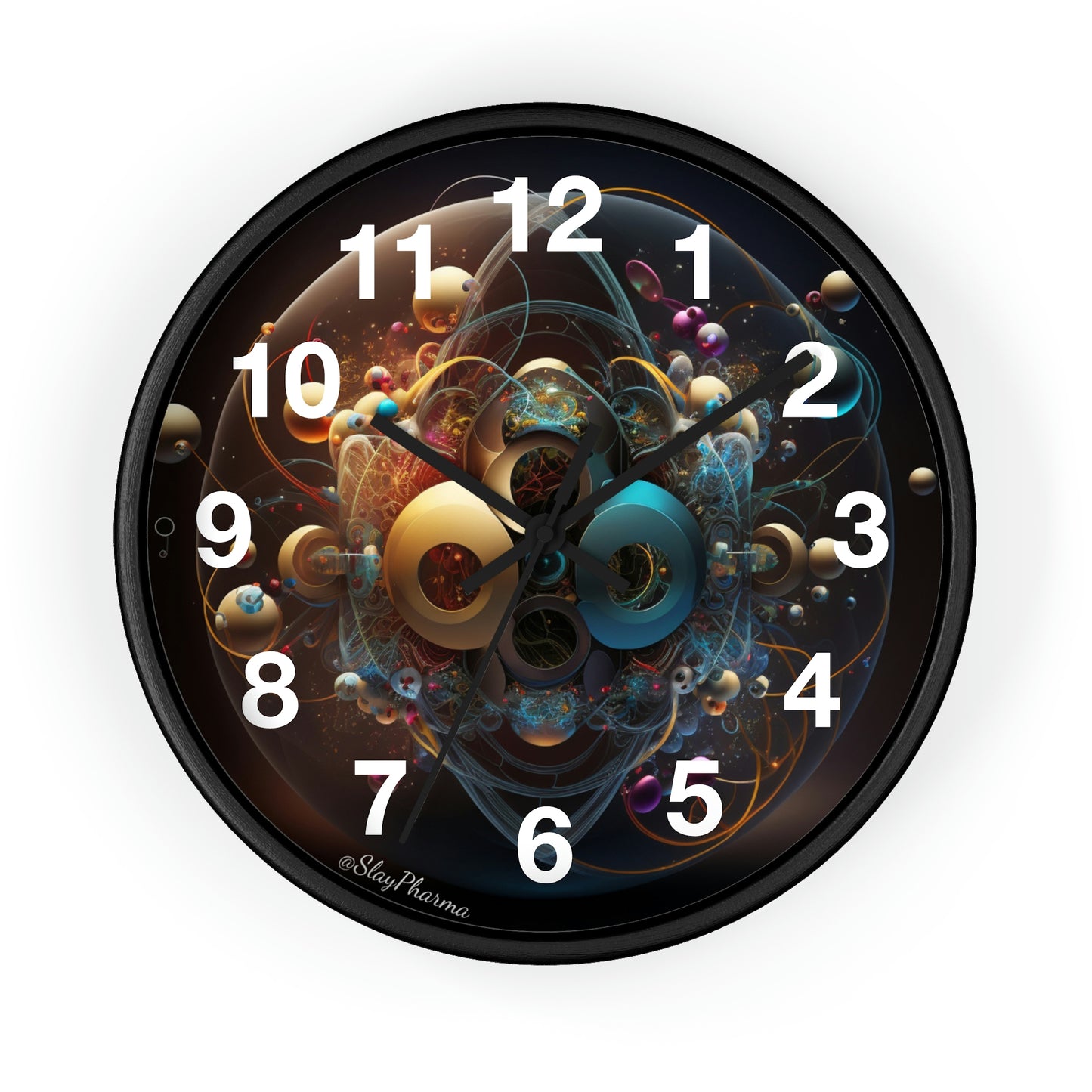 Atomic Wall Clock #4 w/ numbers