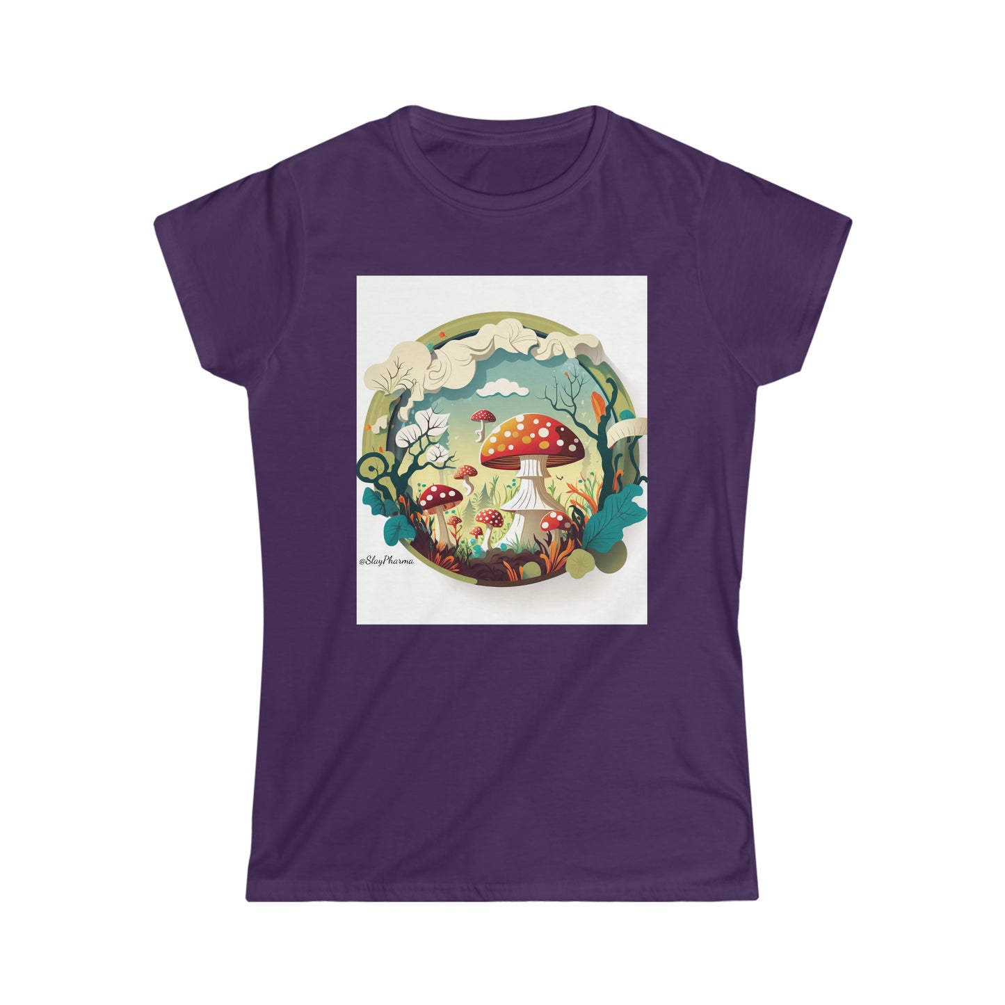 Mushroom Dreamland Women's Softstyle Tee