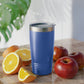 "Falcon Actual" Blue Falcon Ringneck Tumbler, 20oz
