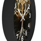Mycelium Tree Roots Wall Clock w/ numbers