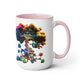 Tree of Infinite Possibility Mushroom Coffee Mug, 15oz