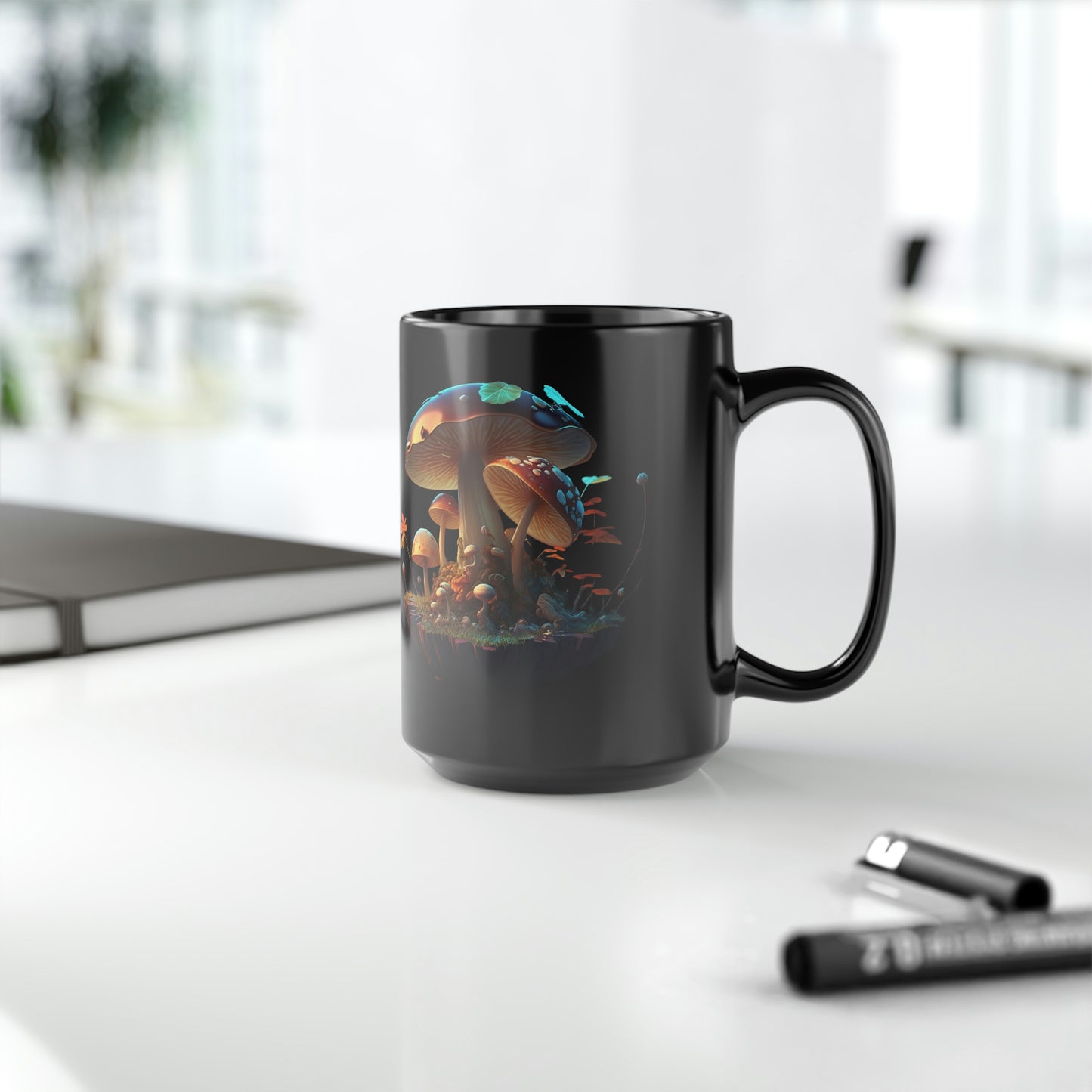 Magic Mushroom Mug #8, 15oz