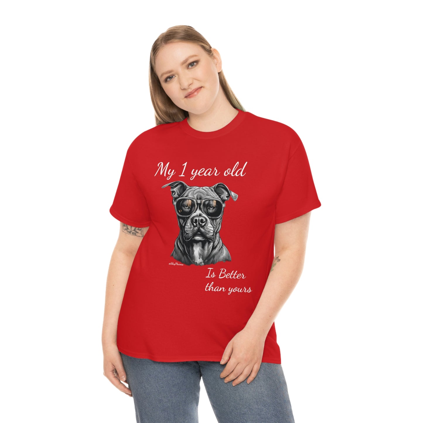 Pitbulls are better than kids Festival T-Shirt #1