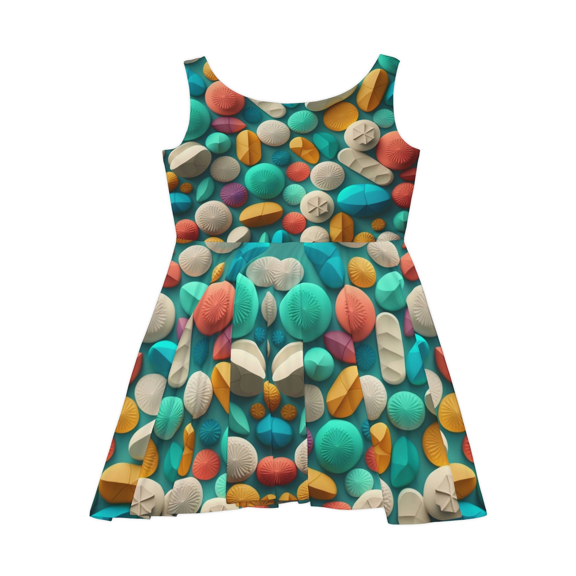 rave skater dress Pride Outfits, Ecstatic Mood Skater Dress, Printed Circle Dress, Pride Skater Dress, Above Knee Dress, Pride Festival Clothing, Rave Wear, XXL