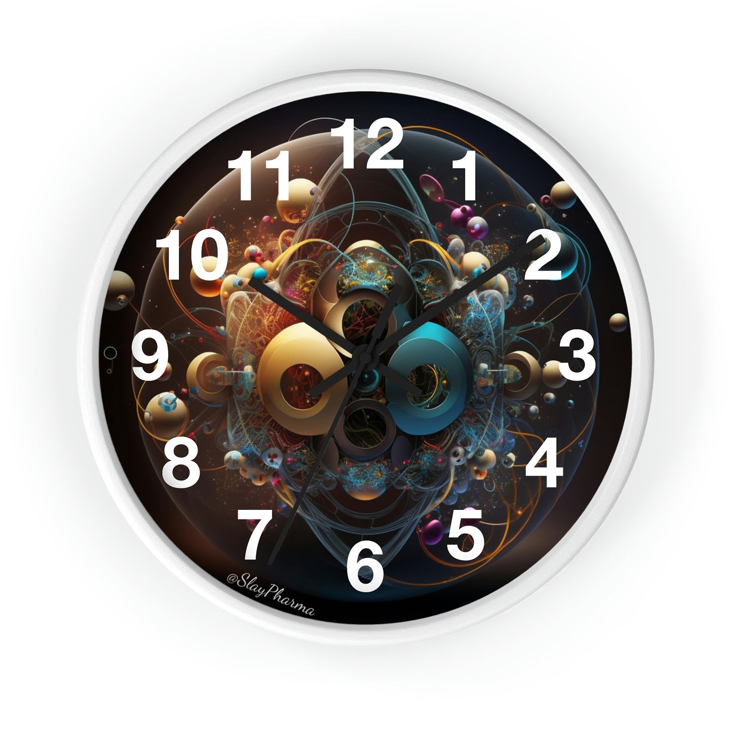 Atomic Wall Clock #4 w/ numbers