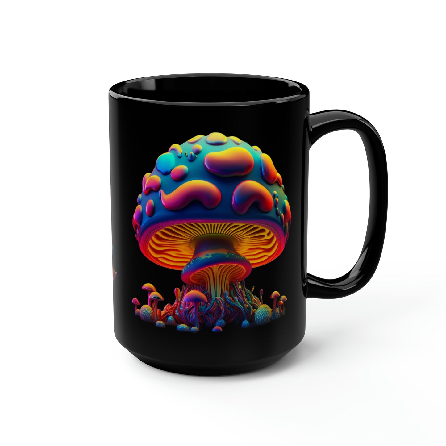 Magic Mushroom Mug #3, 15oz