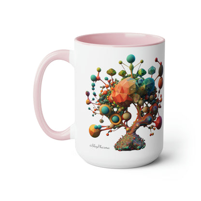 Tree of Infinite Possibility Mushroom Coffee Mug, 15oz