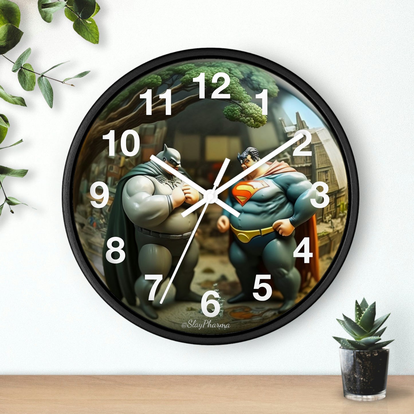 Other Worlds Wall Clock #5 w/ numbers