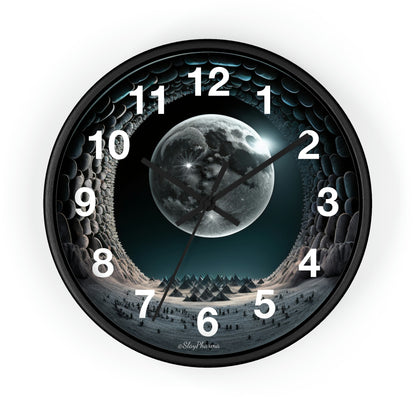 Lunar dreams Wall Clock w/ numbers