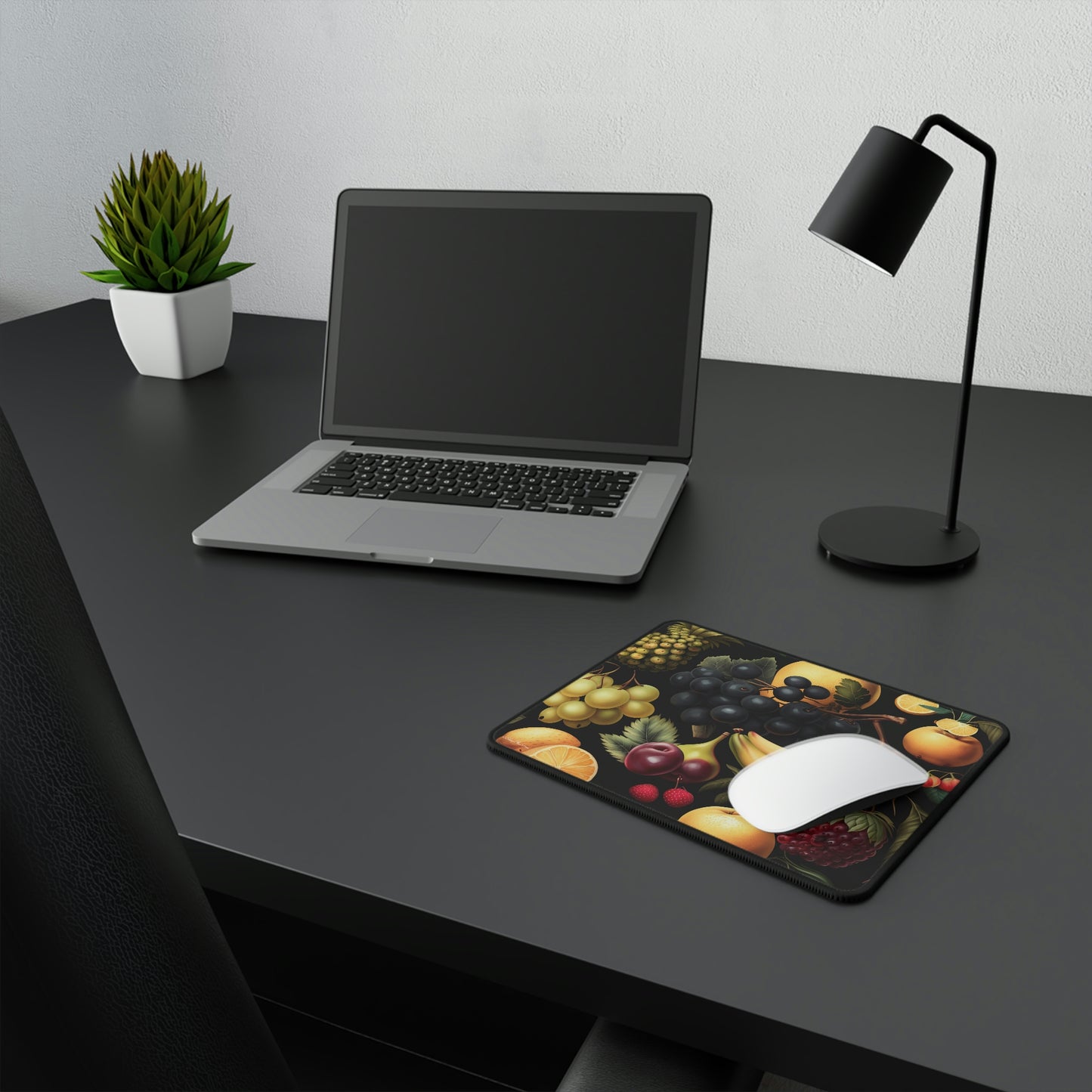 Vintage Fruit Pattern Mouse Pad