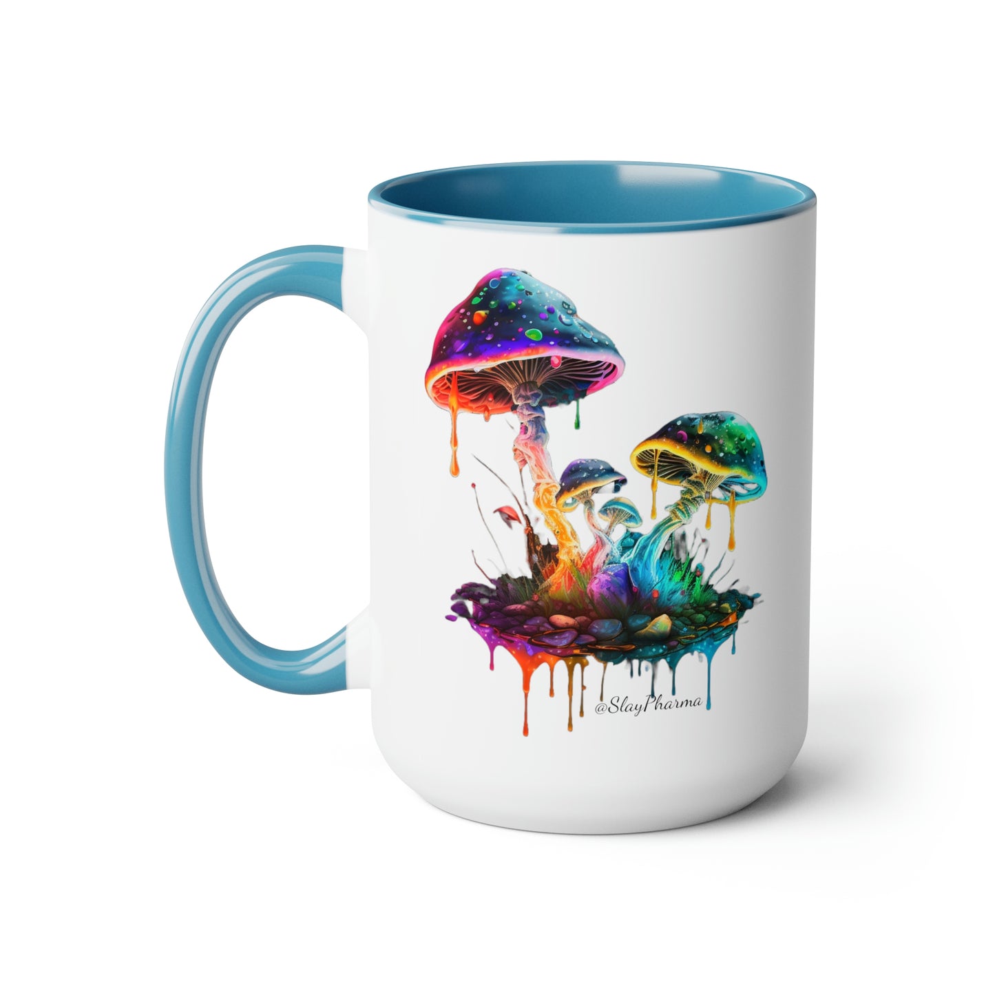 "Dripping with Potential" Mushroom Coffee Mug, 15oz