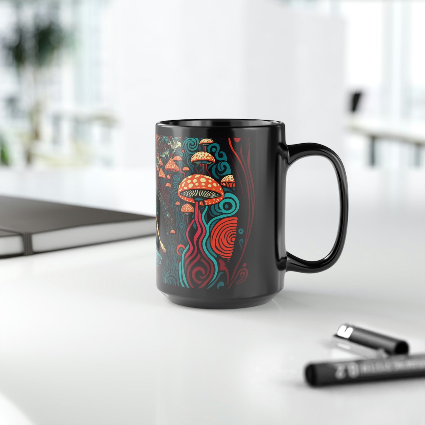 Alice Magic Mushroom Mug, 15oz