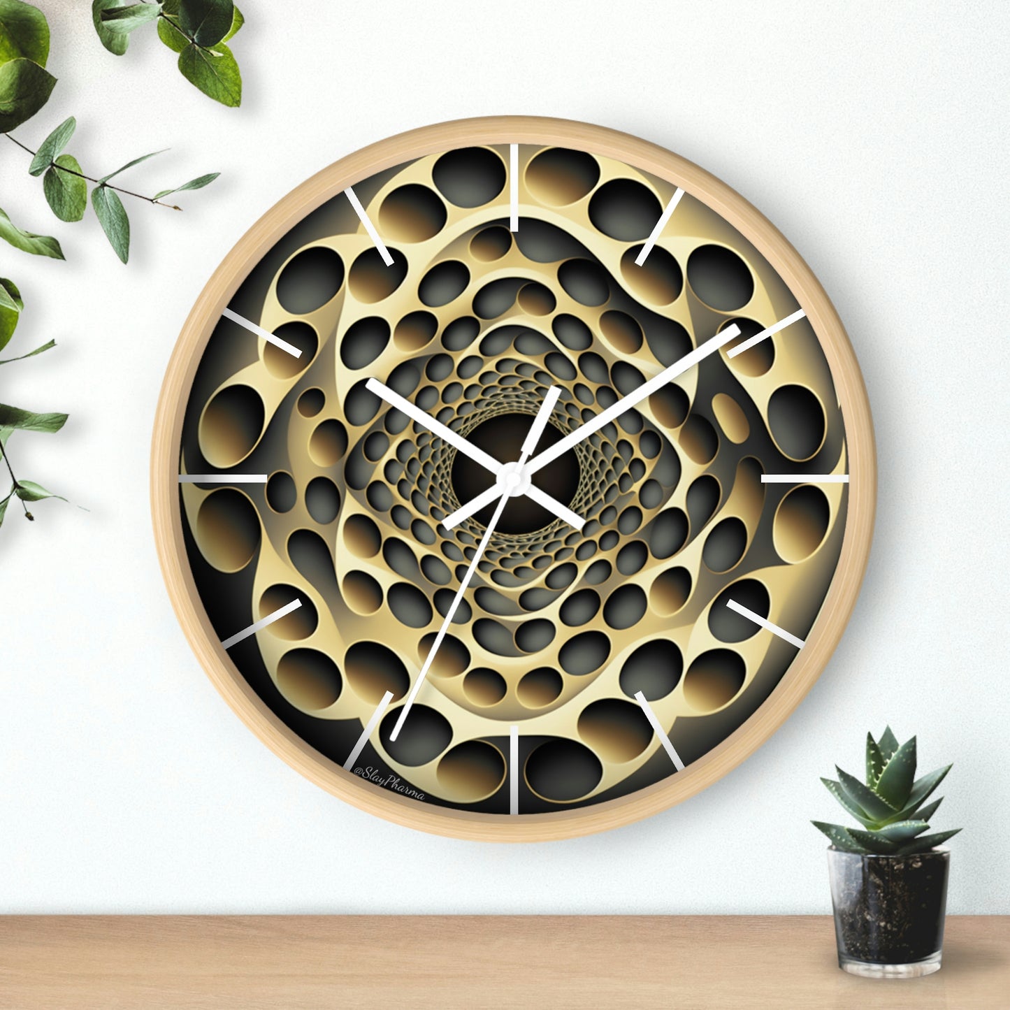 Limitless Potential Wall Clock w/ lines