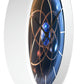 Atomic Wall Clock #3 lines