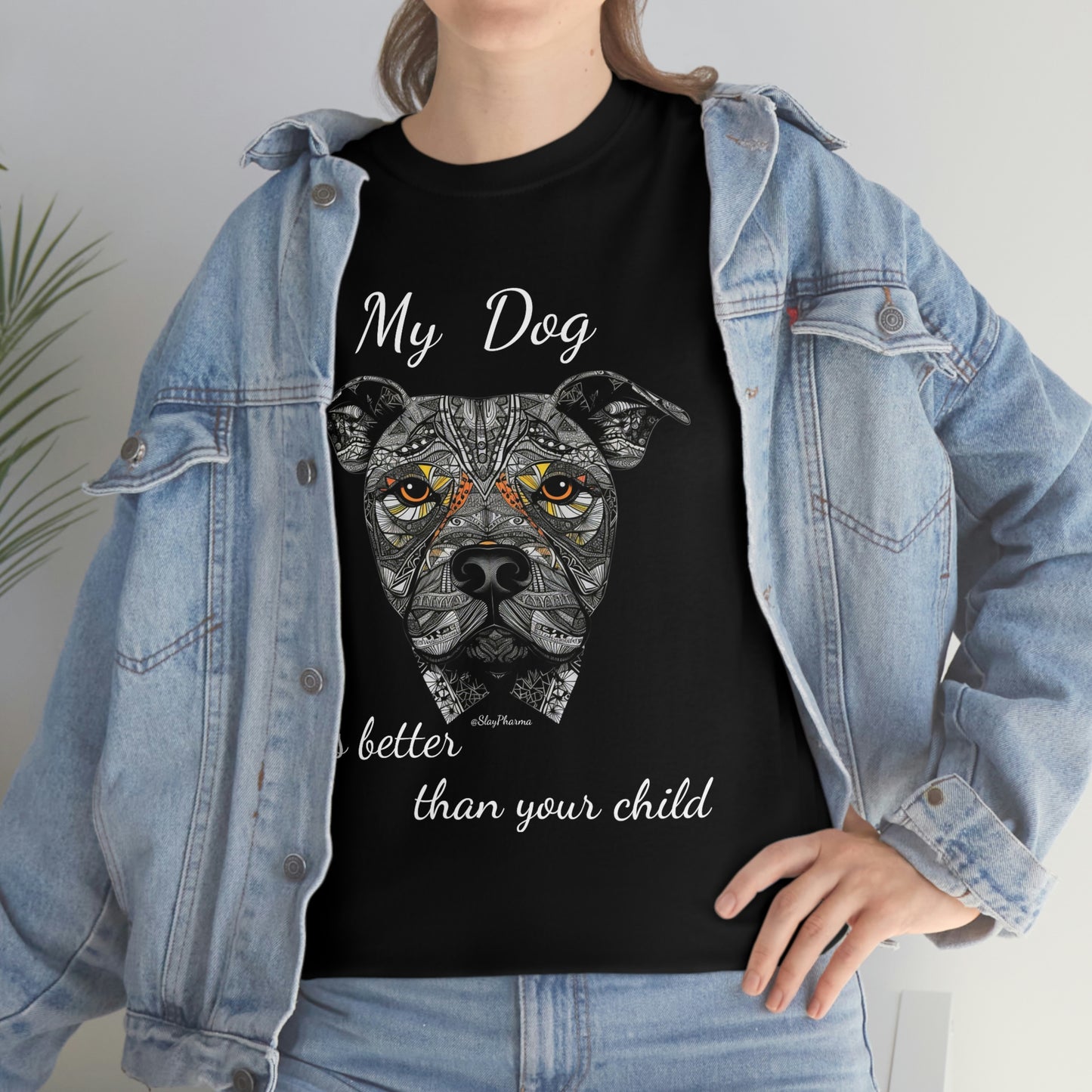 "My dog is better than your child" Festival T-Shirt