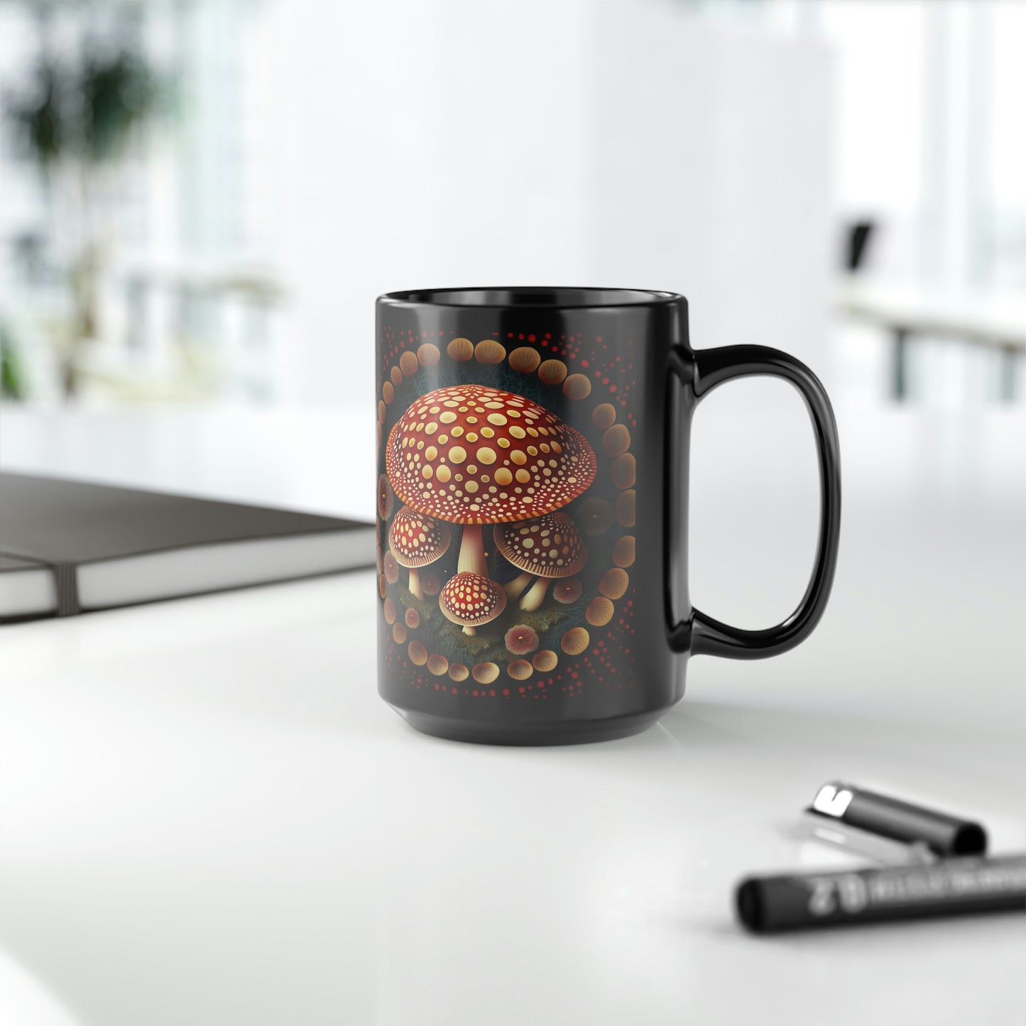 Mushroom Magic Mug #3, 15oz