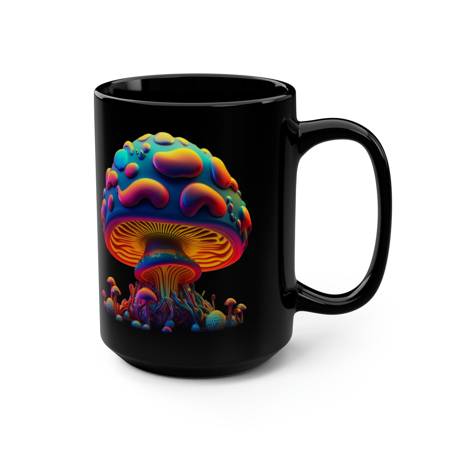 Magic Mushroom Mug #3, 15oz