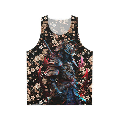 Mystic Samurai Cherry Blossom Tank Top #2