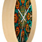Mandala Wall Clock w/ lines