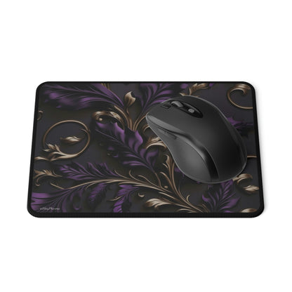 Beautiful Purple Filigree Mouse Pad