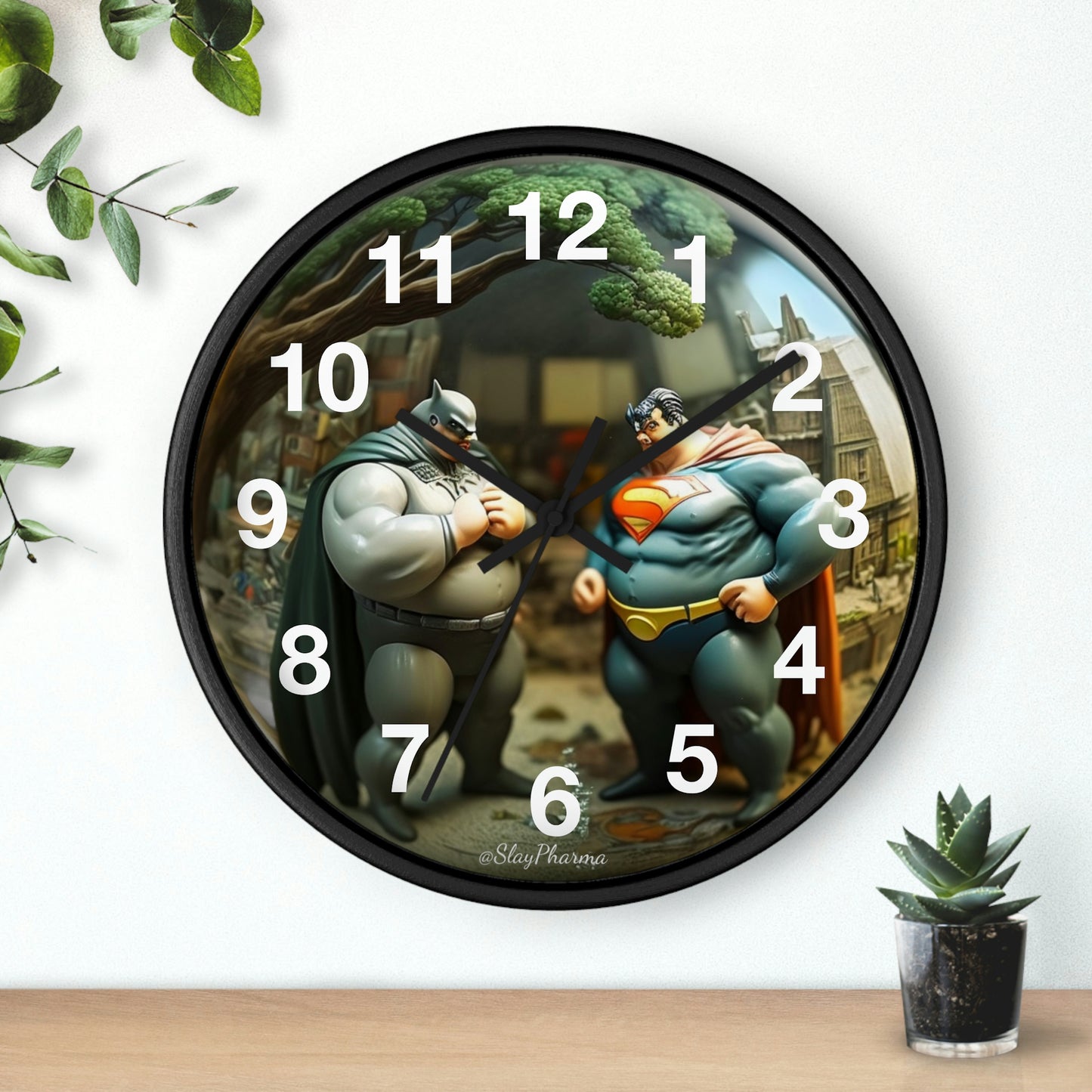 Other Worlds Wall Clock #5 w/ numbers