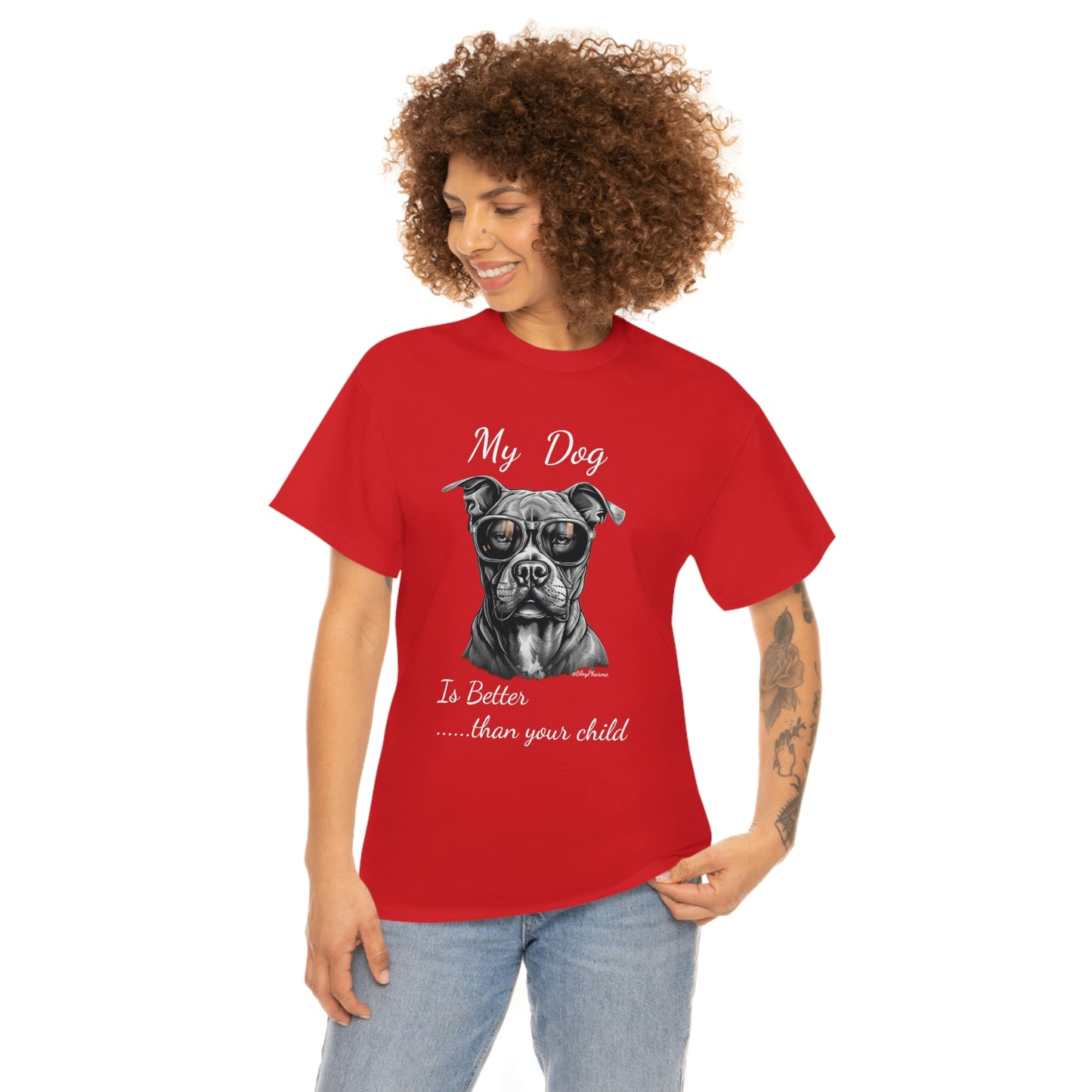 Pitbulls are better than kids Festival T-Shirt