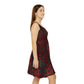 Vampire Renaissance Filigree Pattern Women's Skater Dress #