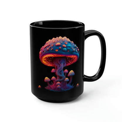 Magic Mushroom Mug #4, 15oz