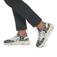 Diamond plate Sneakers Mens Mesh Shoes
